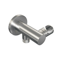 Inbouw Regendouche Set Brauer Brushed Edition Wanduitloop Ronde Hoofddouche 30 cm Met Handdouche 3 Standen RVS Look