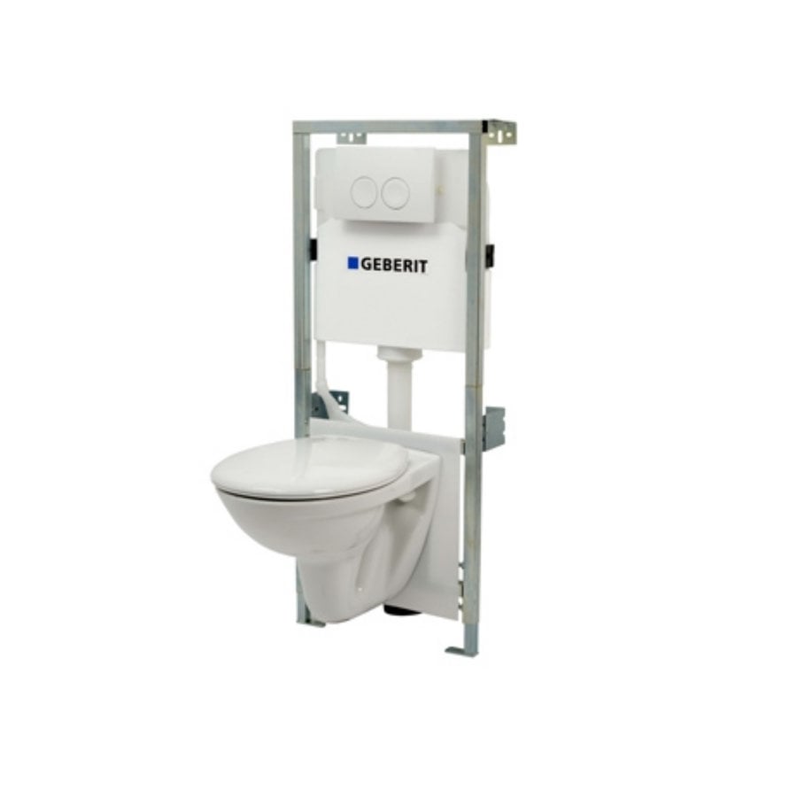 Inbouwreservoir Plieger Flow WC-Element Pack Dualflush Met UP100 Wit