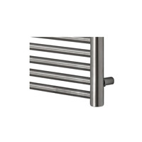 EH Design Radiator Athena Met Digitale Thermosstaat 50x120 cm Geborsteld RVS Chroom