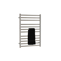 EH Design Radiator Athena Met Digitale Thermosstaat 60x120 cm Geborsteld RVS Chroom