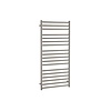 EH Design Radiator Athena Met Digitale Thermosstaat 60x140 cm Geborsteld RVS Chroom