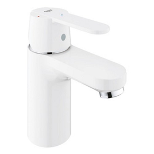 Wastafelkraan Grohe Get EcoJoy S-size met Push Open Wit 