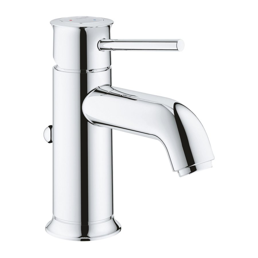 Wastafelkraan Grohe Classic 1-gats S-size met Waste