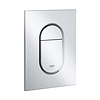 Grohe Bedieningsplaat Grohe Arena Cosmopolitan S WC DF 13x17,2cm Chroom