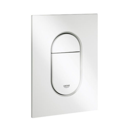 Bedieningsplaat Grohe Arena Cosmopolitan S WC DF 13x17,2cm Alpine Wit 