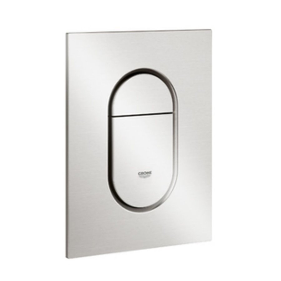 Bedieningsplaat Grohe Arena Cosmopolitan S WC DF 13x17,2cm RVS