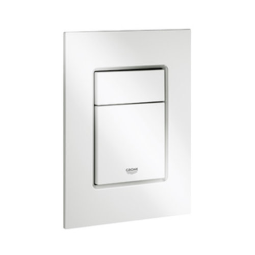 Bedieningsplaat Grohe Skate Cosmopolitan S WC DF 13x17,2cm Alpine Wit 