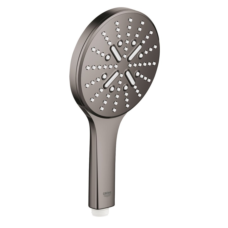 Handdouche Grohe Rainshower SmartActive 130 Rond 13cm Hard Graphite