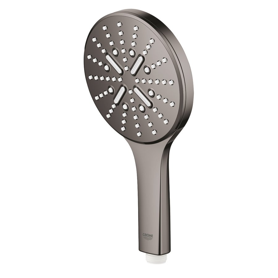 Handdouche Grohe Rainshower SmartActive 130 Rond 13cm Hard Graphite