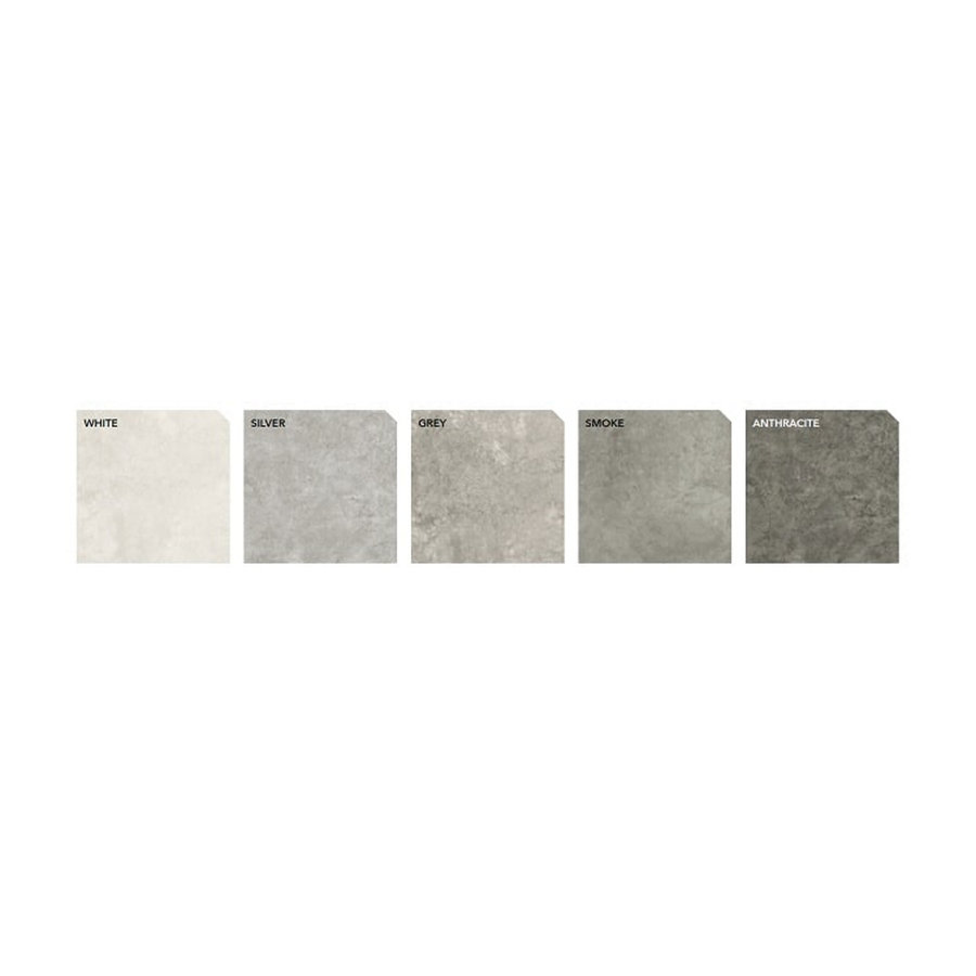Vloer en Wandtegel Energieker Parker White 120x120 cm Beton Wit (prijs per m2)