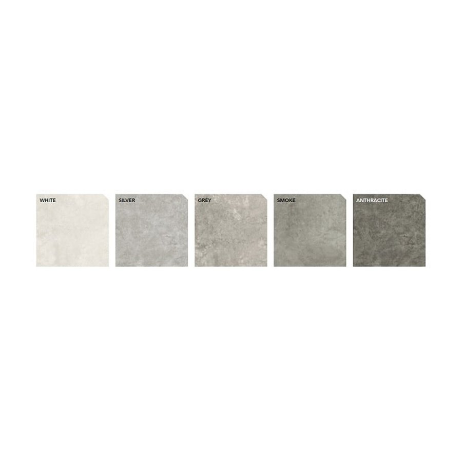 Vloer en Wandtegel Energieker Parker Silver 60x120 cm Beton Zilver Grijs (prijs per m2)