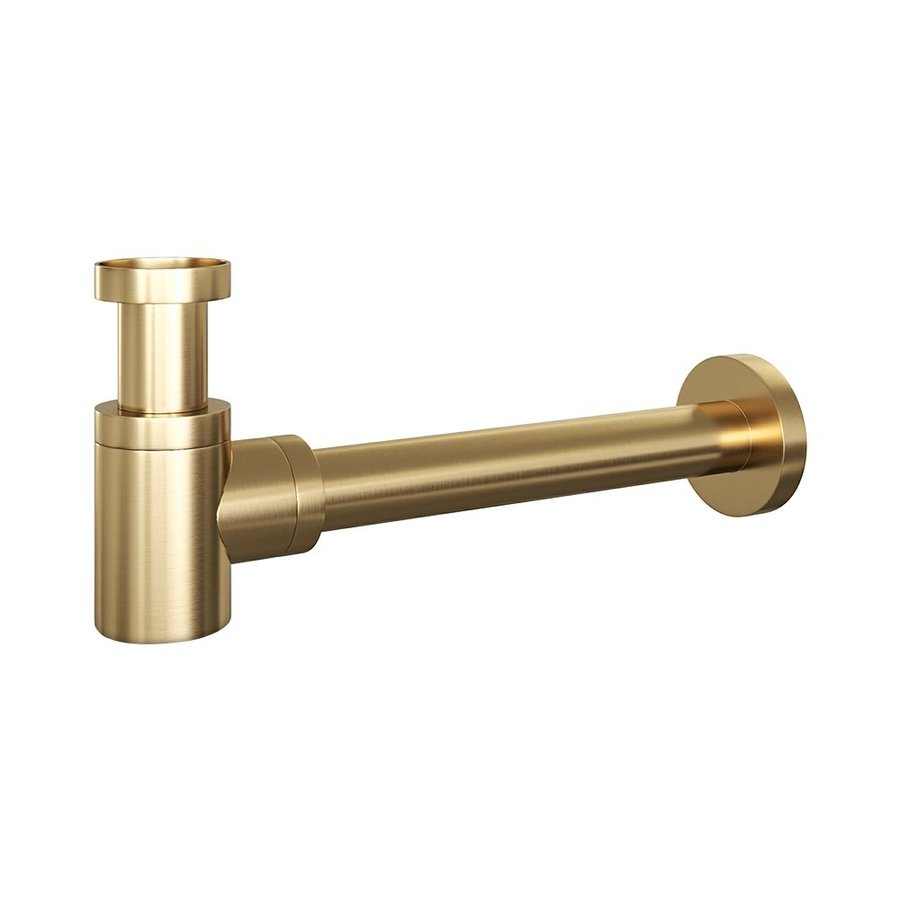 Sifon Design Brauer Gold Edition Mini Geborsteld Goud