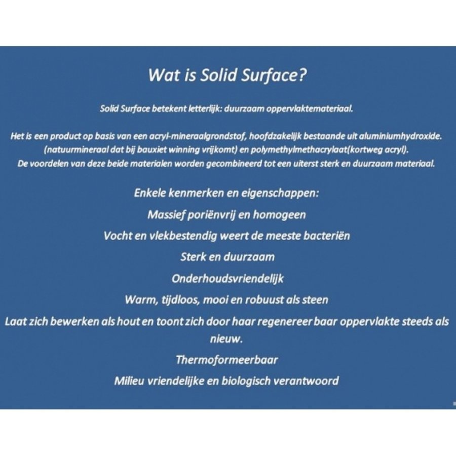 Vrijstaand Bad Best Design Cruise 180x80x60 cm Solid Surface Mat Wit