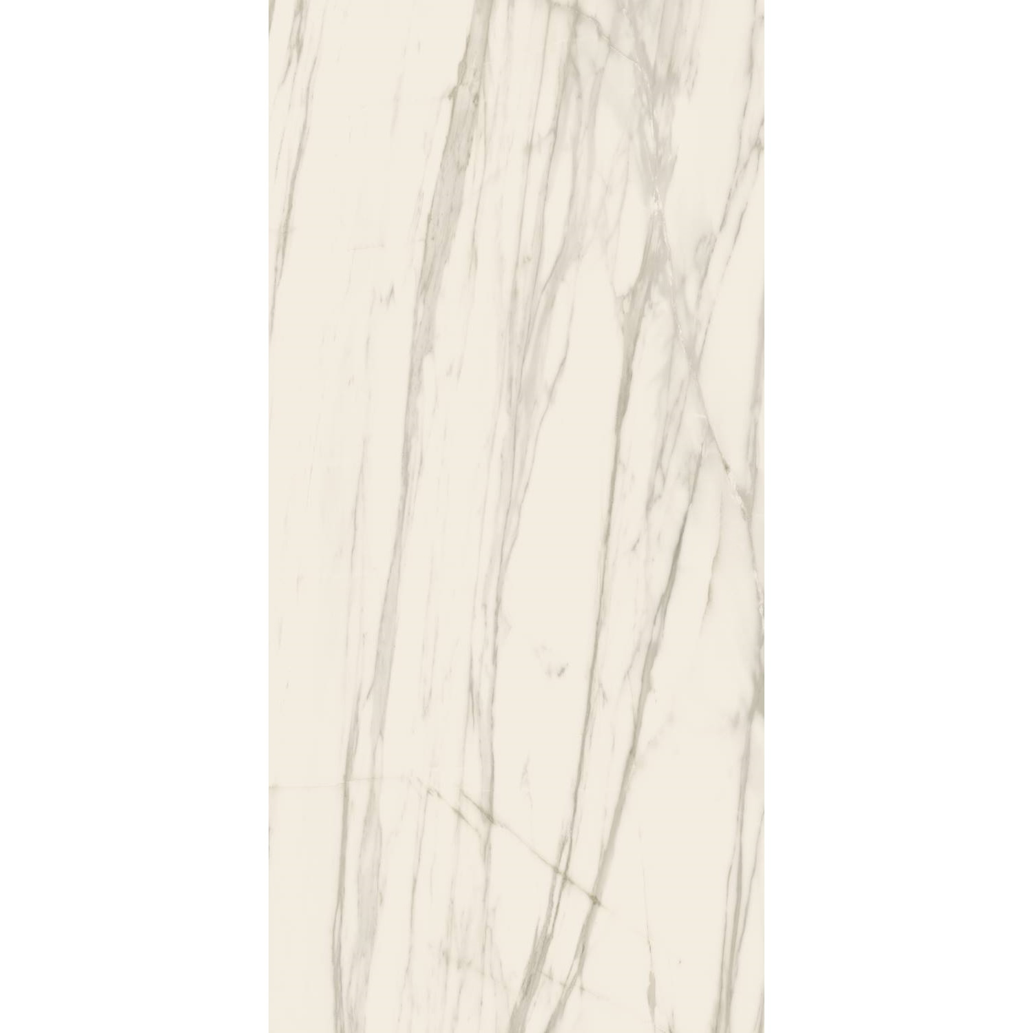 Vloertegel XL Etile Venato White Glans 120x260 cm E-Tile