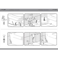 Toiletpot Staand Boss & Wessing Selin Met Bidet Onder En Muur Aansluiting Wit