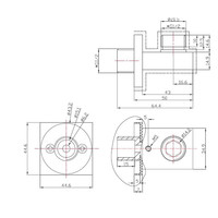 Wiesbaden one-pack inbouwthermostaatset type 113 (20cm)