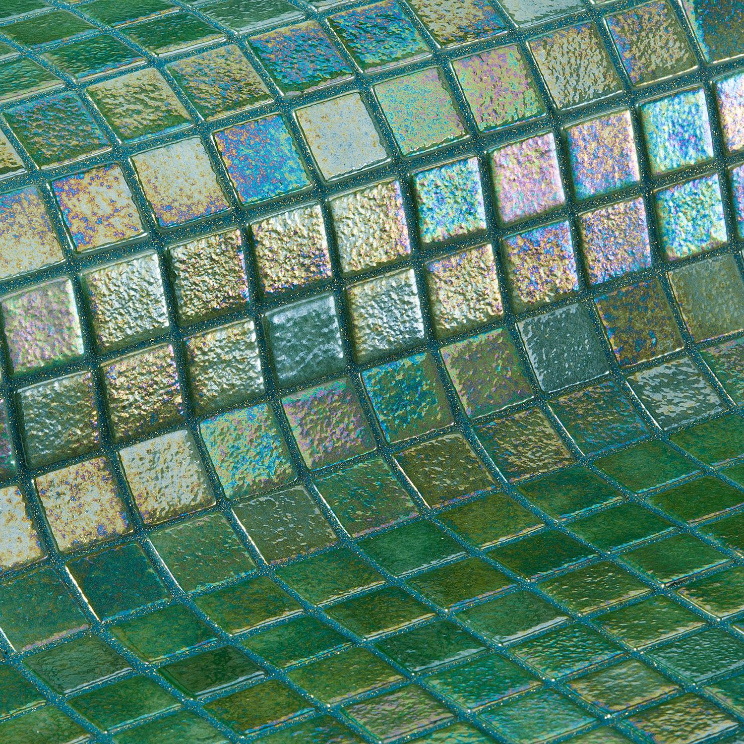 Mozaiek Ezarri Iris Green Pearl 3,6 3,6x3,6 cm Stardos