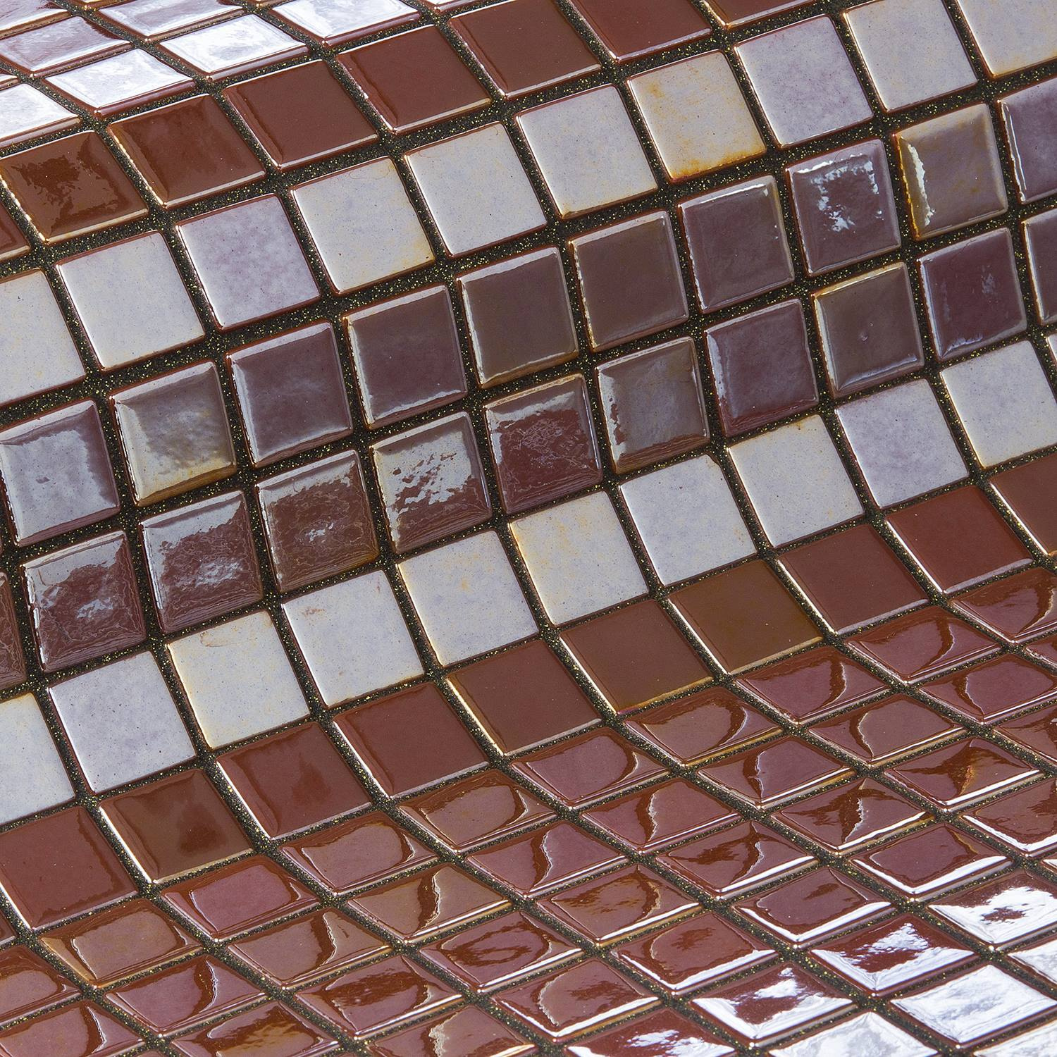 Mozaiek Ezarri Metal Opalo 2,5x2,5 cm Stardos