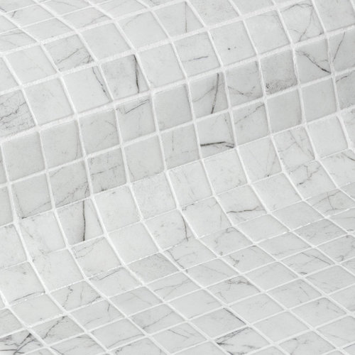 Mozaiek Ezarri Zen Carrara 2,5x2,5 cm (Prijs per 2,00 M2) 