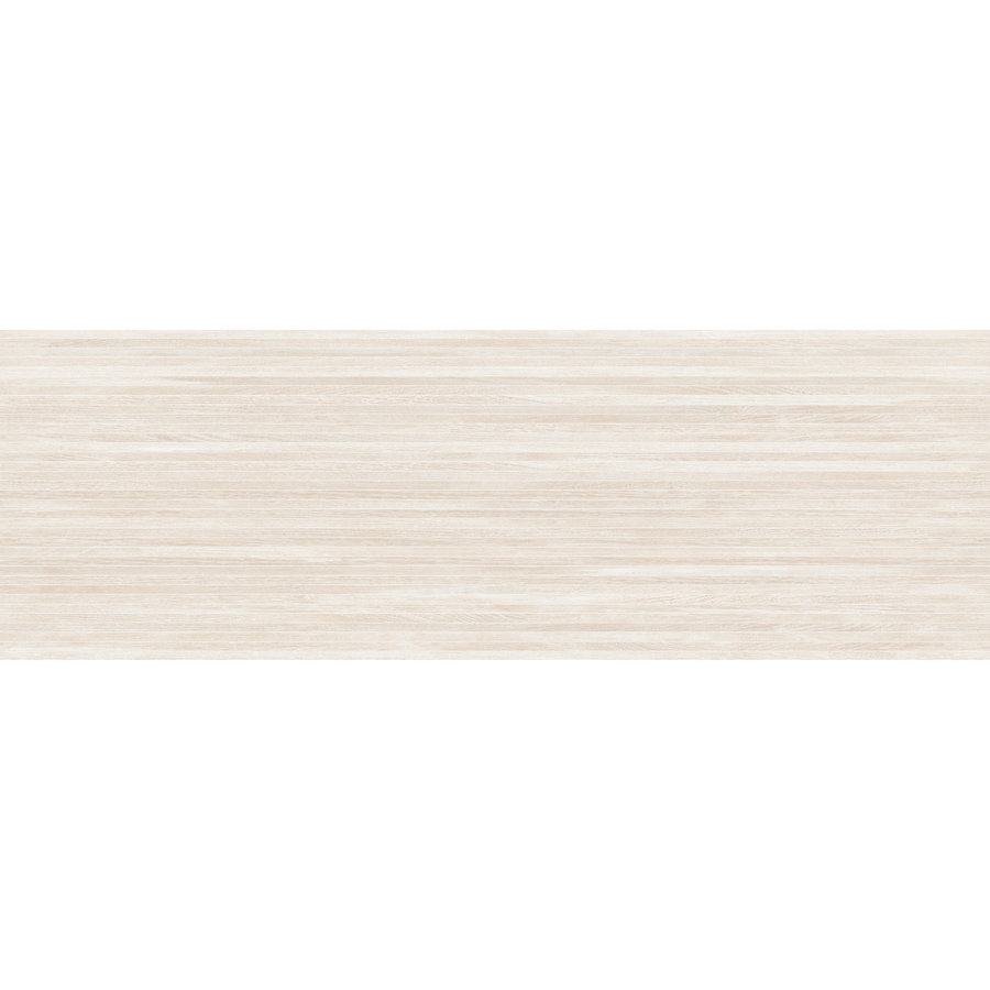 Wandtegel Larchwood Maple 40x120 cm Creme (doosinhoud 1.44 m2) (prijs per m2)
