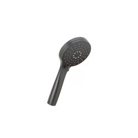 Losse Handdouche Salenzi 3 Standen Rond 10 cm Mat Zwart