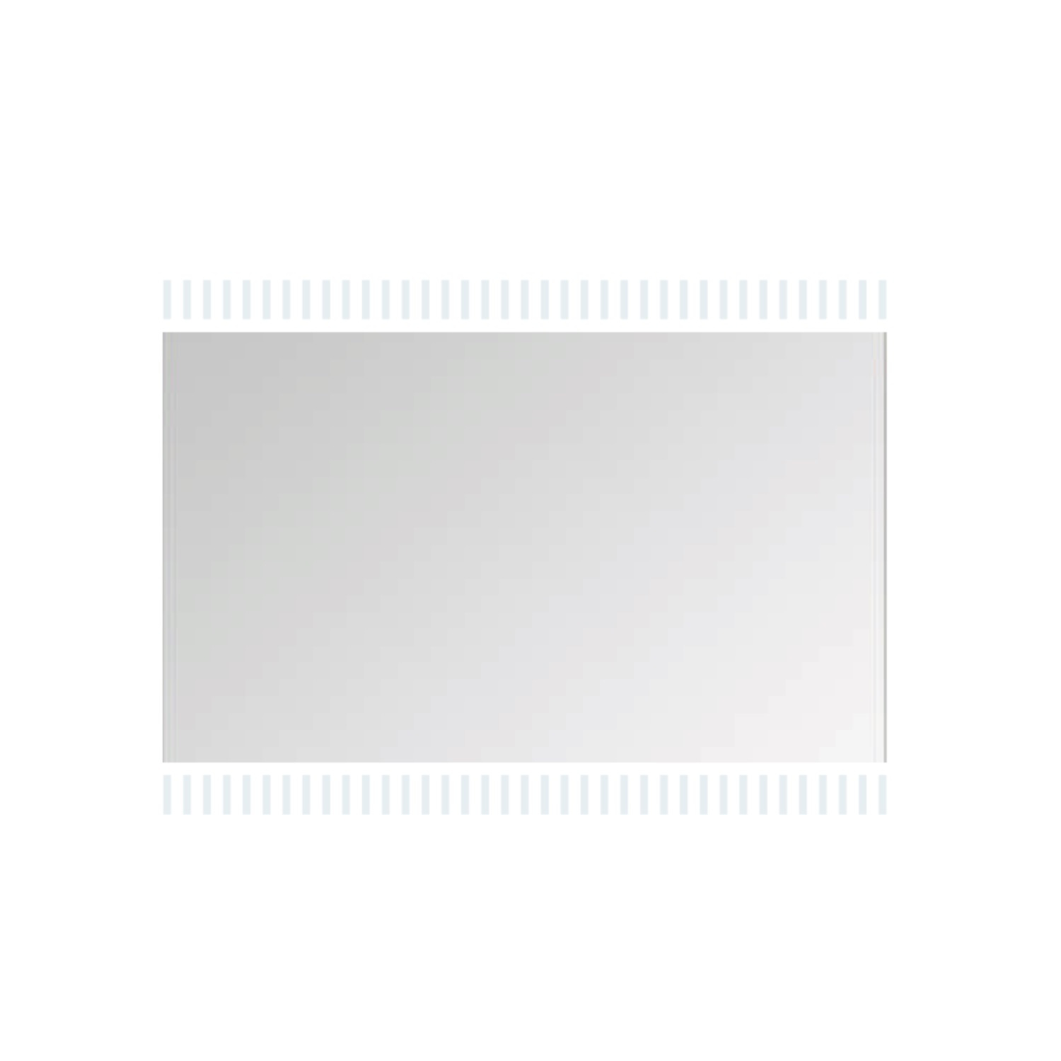 Badkamerspiegel Aquasplash Salt Met LED Backlight 80x60 cm Zilver Aquasplash