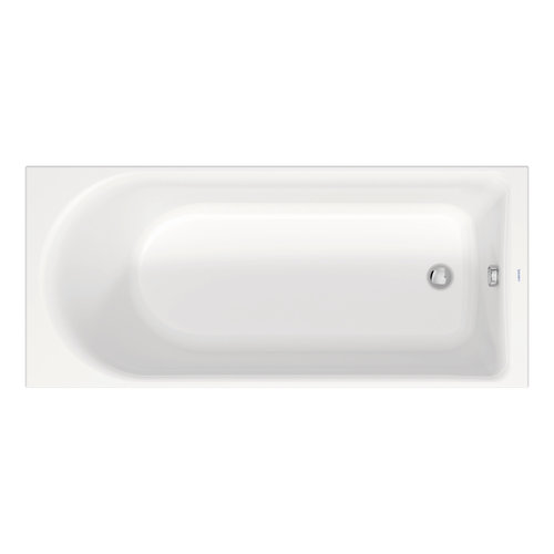 Ligbad Duravit D-Neo Inbouw 170x75x48.5 cm Wit 