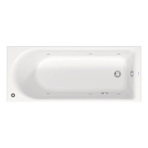 Whirlpool Duravit D-Neo Inbouw 170x70x48.5 cm Wit 