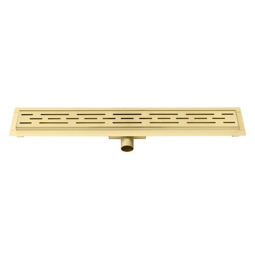 Douchegoot Best Design Nancy Met Flens 80x7x7 cm RVS Mat Goud 