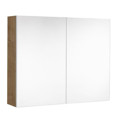 Spiegelkast Allibert Look Stopcontact VDE 80x65x18 cm Eik Arlington 