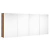 Allibert Spiegelkast Allibert Look Stopcontact VDE 140x65x18 cm Eik Arlington