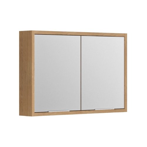 Spiegelkast Allibert Sorento Stopcontact VDE 100x69x17 cm Geolied Kendal Eik 