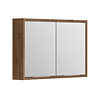 Allibert Spiegelkast Allibert Sorento Stopcontact VDE 100x69x17 cm Eik Cognac