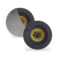 Speakerset Aquasound Rumba Tweeter Rond 120 mm 45 Watt Mat Chroom