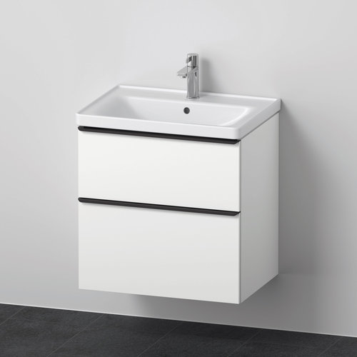 Badkamermeubelset Duravit D-Neo Wastafel Keramiek 65x48x62.5 cm Mat Wit 