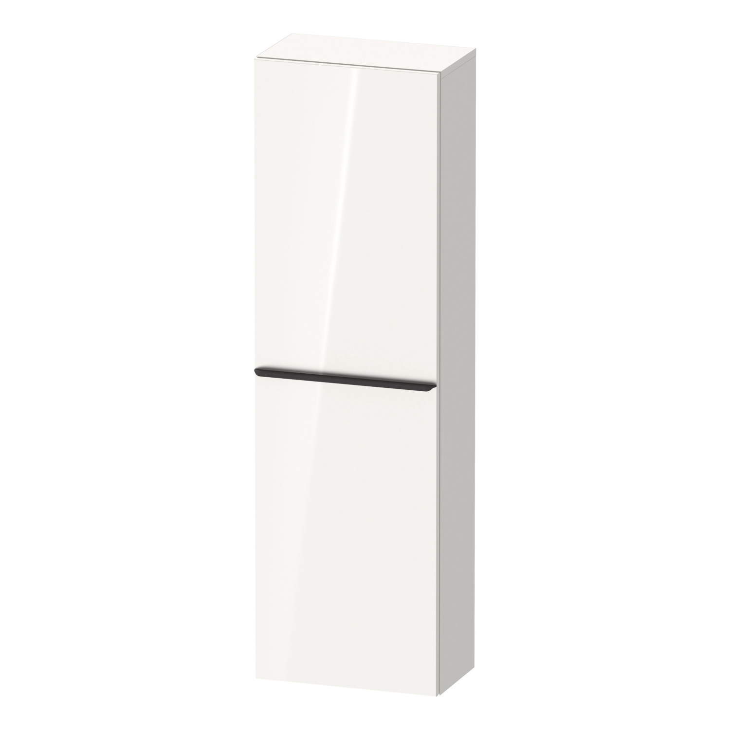 Hoge Kast Duravit D-Neo Kolomkast Wand 132 cm Linksdraaiend Hoogglans Wit Duravit