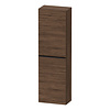 Hoge Kast Duravit D-Neo Kolomkast Wand 132 cm Rechtsdraaiend Mat Noten (Donker)