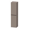 Hoge Kast Duravit D-Neo Kolomkast Wand 176 cm Linksdraaiend Mat Basalt