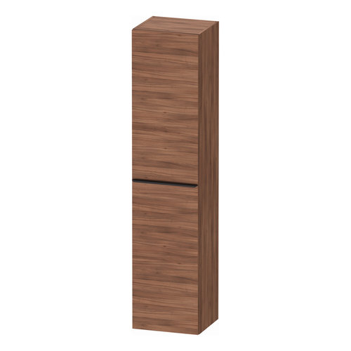 Hoge Kast Duravit D-Neo Kolomkast Wand 176 cm Linksdraaiend Mat Noten 