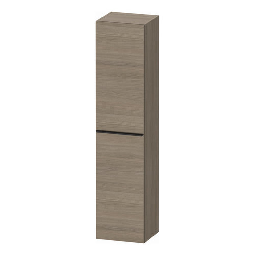 Hoge Kast Duravit D-Neo Kolomkast Wand 176 cm Rechtsdraaiend Mat Terra Eiken 