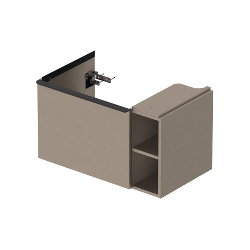 Badmeubel Duravit D-Neo Wand 78.4x45.2x44 cm Links Mat Linnen 