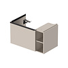 Badmeubel Duravit D-Neo Wand 78.4x45.2x44 cm Links Mat Taupe