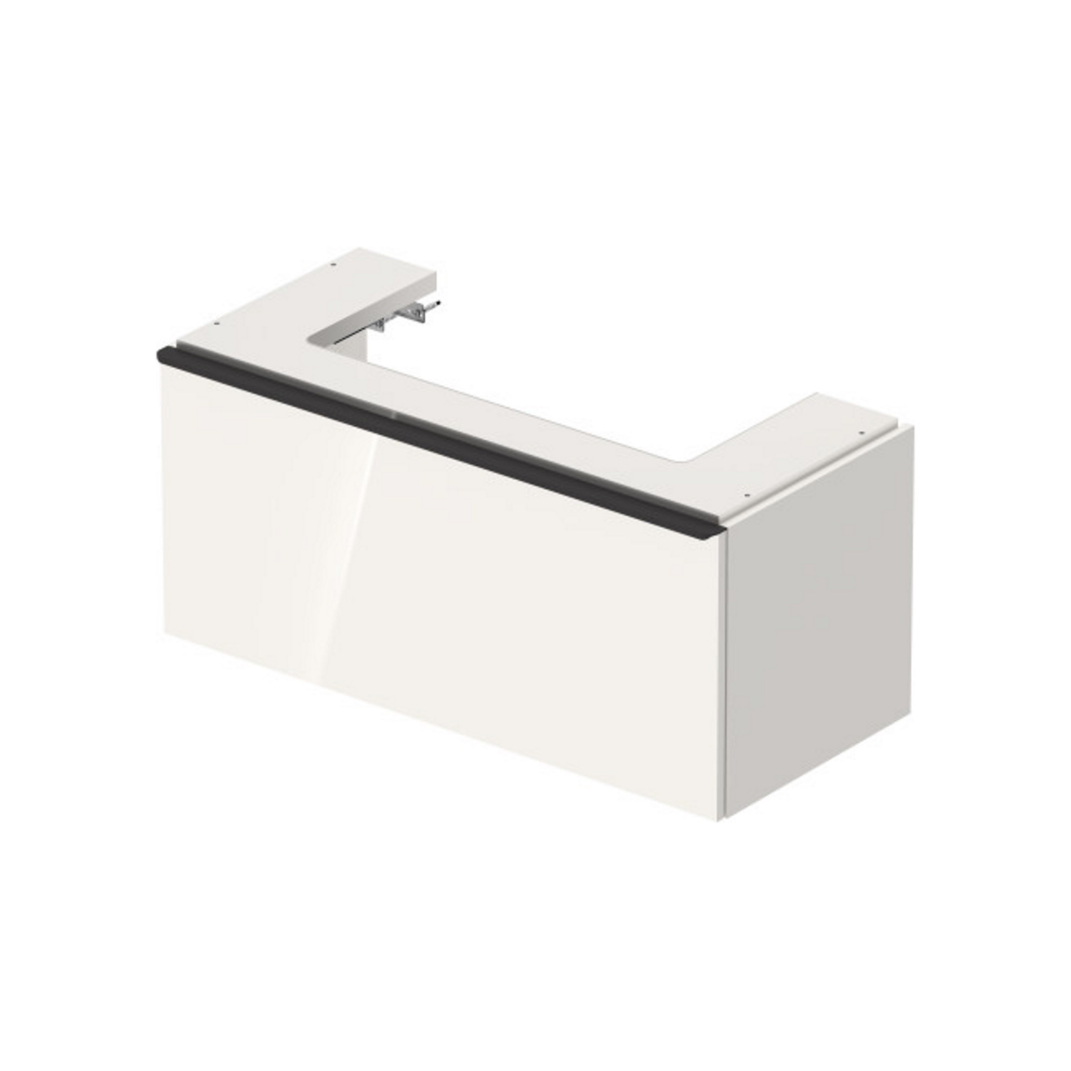 Badmeubel Duravit D-Neo Wand 98.4x44.2x44 cm Hoogglans Wit Duravit