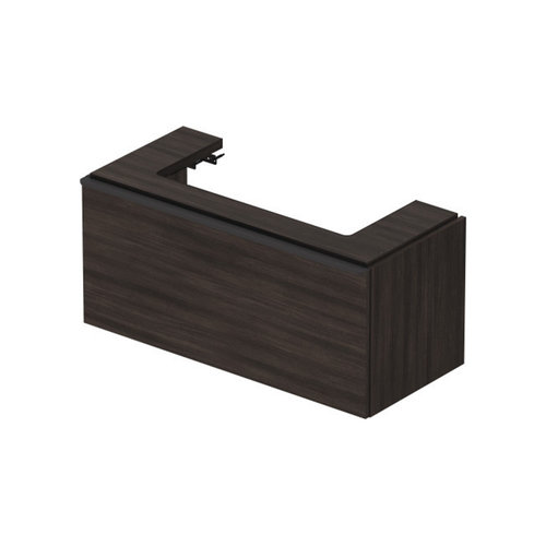 Badmeubel Duravit D-Neo Wand 98.4x44.2x44 cm Mat Kastanje (Donker) 