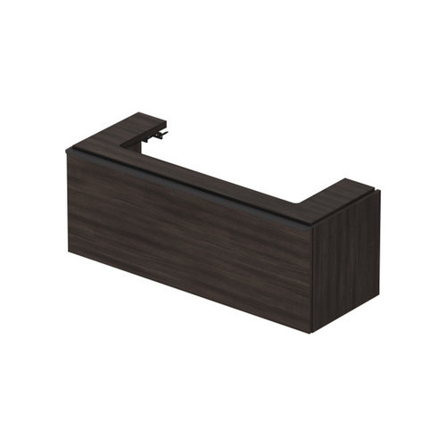 Badmeubel Duravit D-Neo Wand 118.4x44.2x44 cm Mat Kastanje (Donker) 