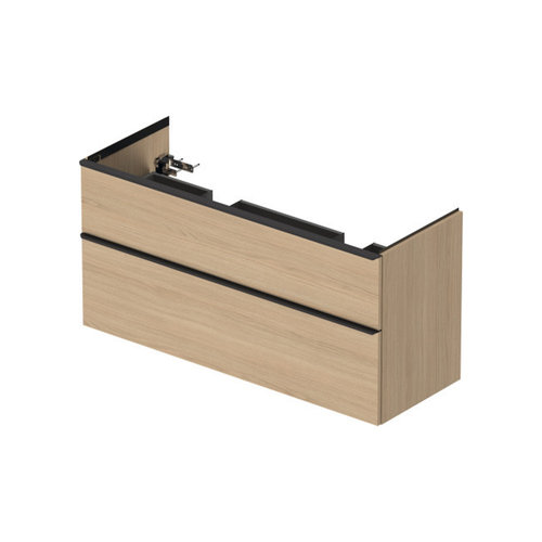 Badmeubel Duravit D-Neo Wand 128x46.2x62.5 cm Mat Natuur Eiken 