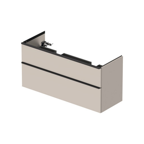 Badmeubel Duravit D-Neo Wand 128x46.2x62.5 cm Mat Taupe 