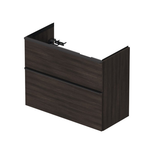 Badmeubel Duravit D-Neo Wand 81x37.2x62.5 cm Mat Kastanje (Donker) 