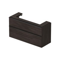 Badmeubel Duravit D-Neo Wand 118.4x44.2x62.5 cm Mat Kastanje (Donker)