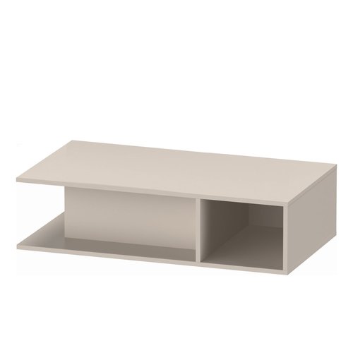 Badmeubel Duravit D-Neo Wand 100x55x26 cm Rechts Mat Taupe 